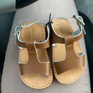 Brand new never worn freshly picked tan sandals.